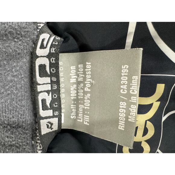 Ride Snowboard Pants Cell 10 Series Women's Size Small 10k Waterproof Gray - Picture 16 of 16